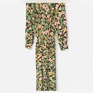 River Island Multicolor Floral Long Sleeve Dress